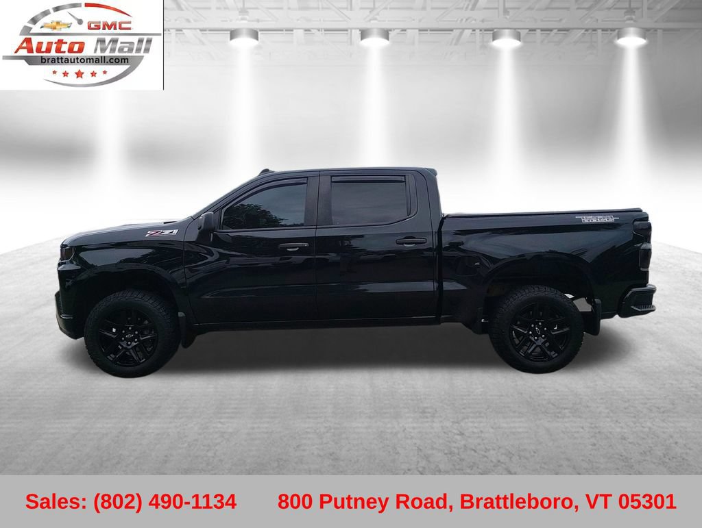 Used 2021 Chevrolet Silverado 1500 Custom Trail Boss w/ Midnight Edition AWD/4WD video 2