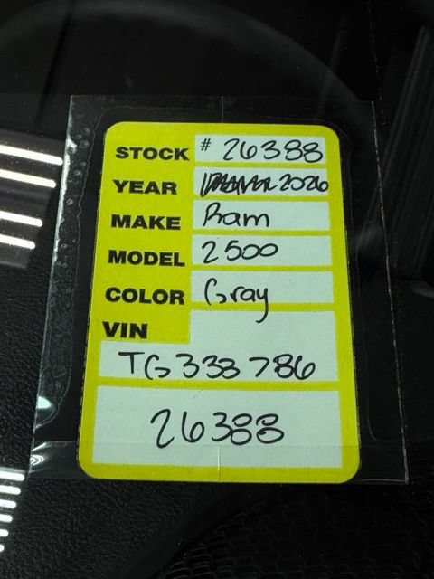 New 2026 RAM 2500 Tradesman AWD/4WD image 22