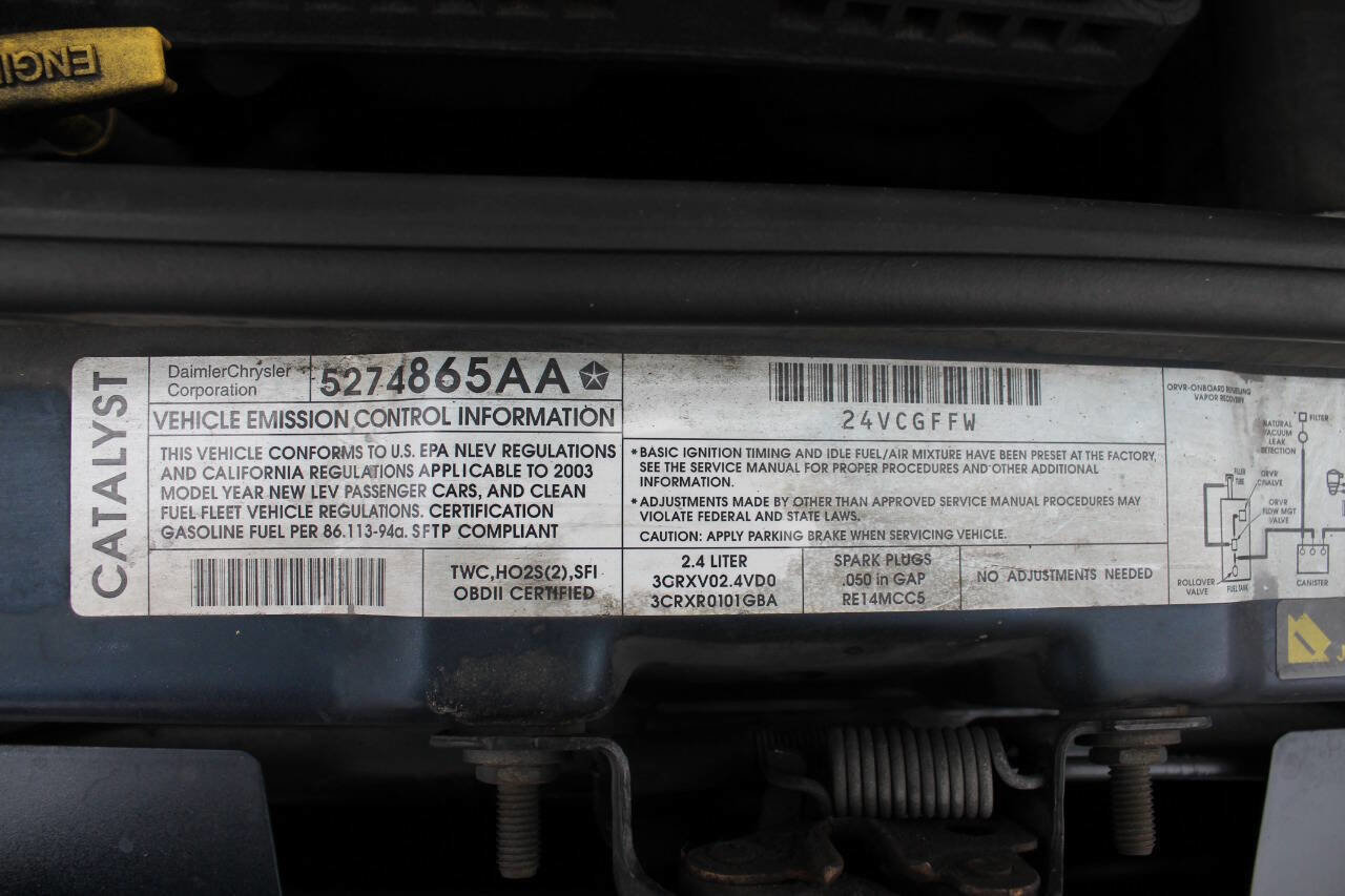 Used 2003 Chrysler PT Cruiser image 16