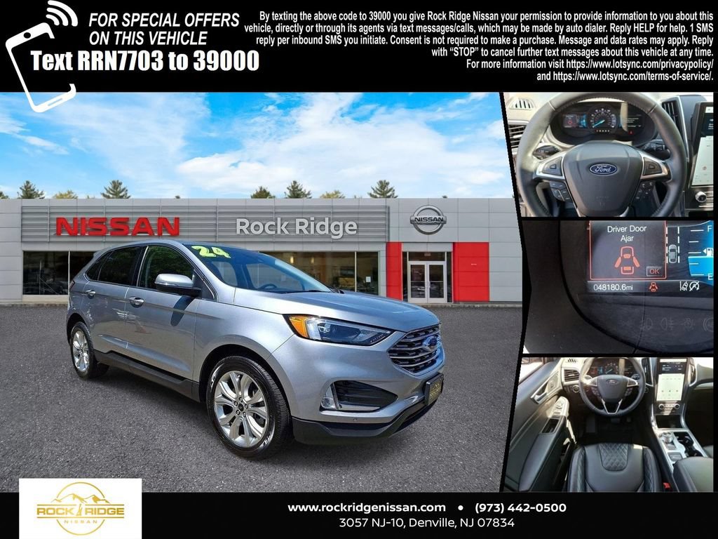 Used 2024 Ford Edge Titanium AWD/4WD image 1