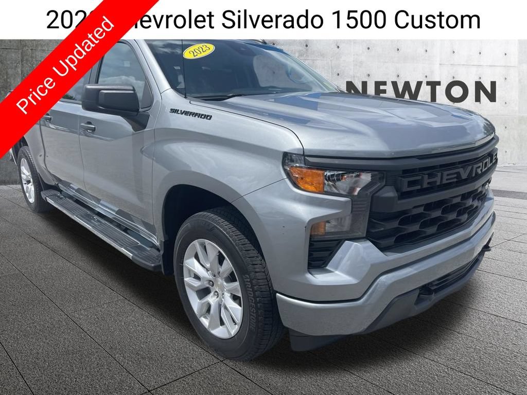 Used 2023 Chevrolet Silverado 1500 Custom w/ LPO, Dark Essentials Package