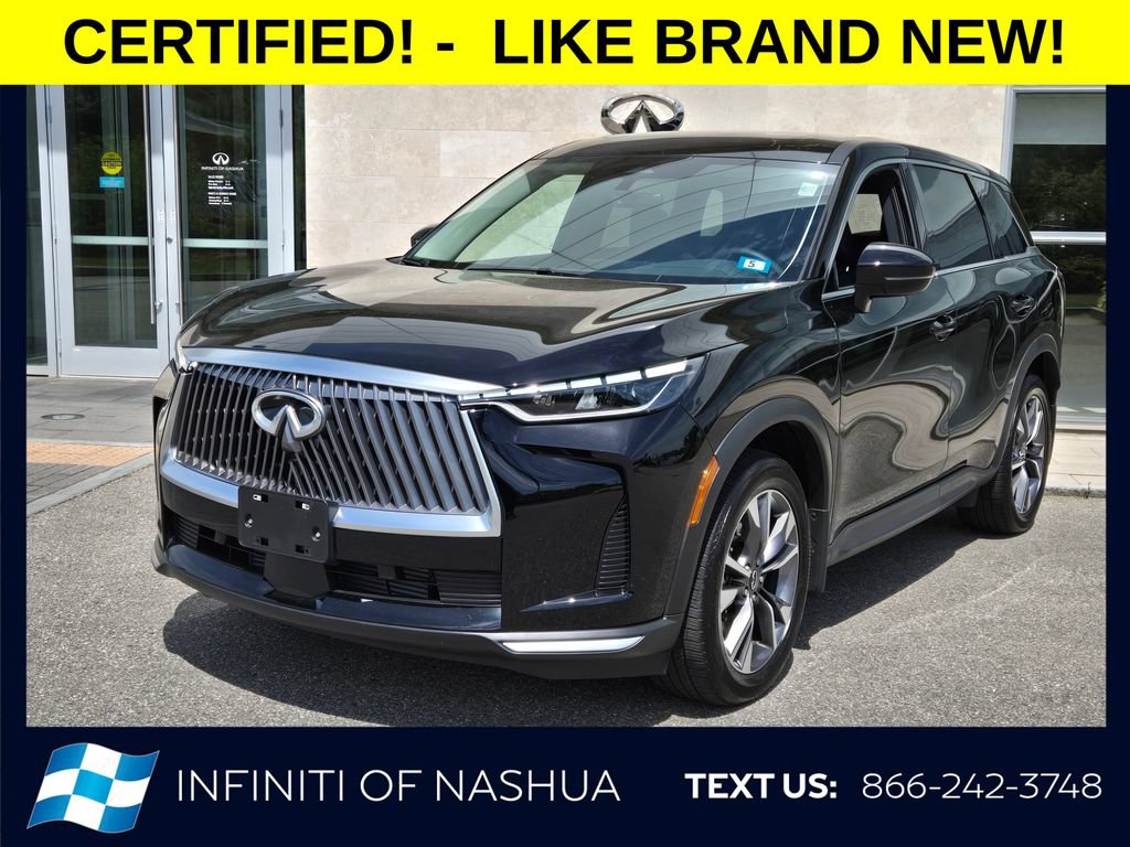 Certified 2026 INFINITI QX60 Pure w/ Cargo Package AWD/4WD image 1