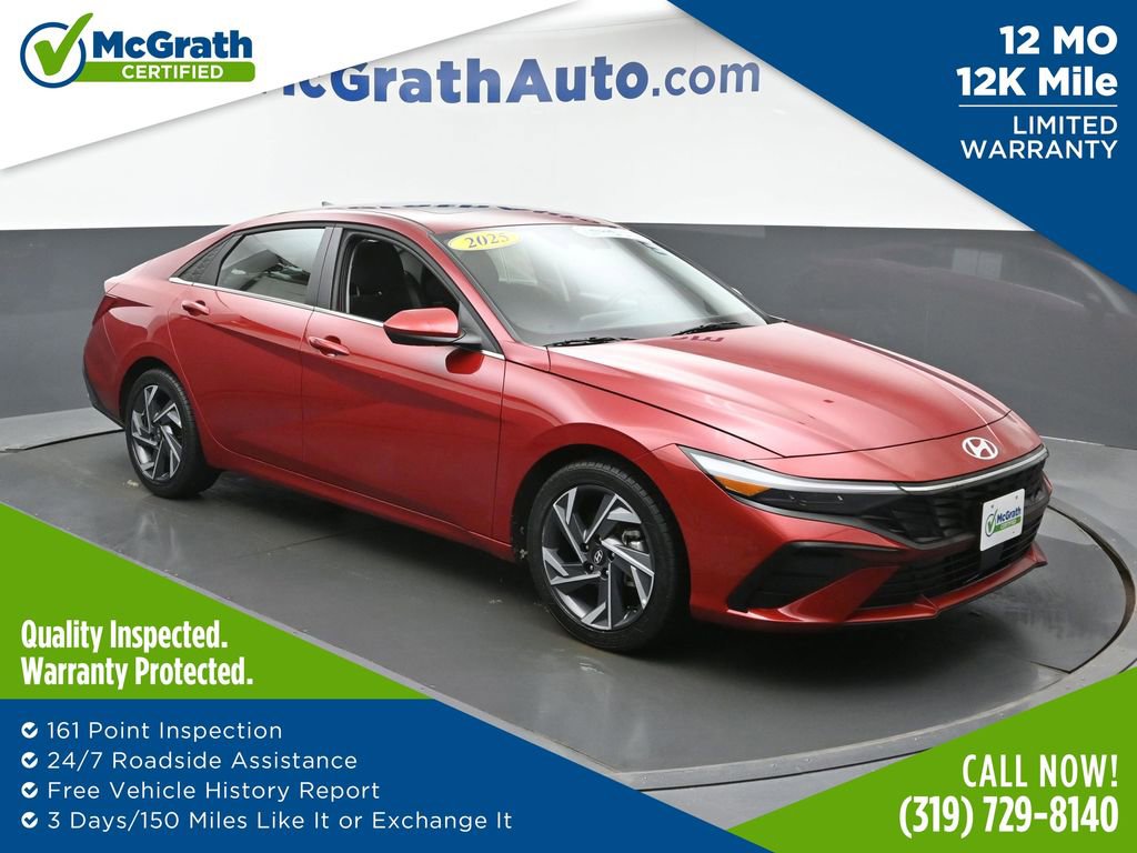 Used 2025 Hyundai Elantra SEL