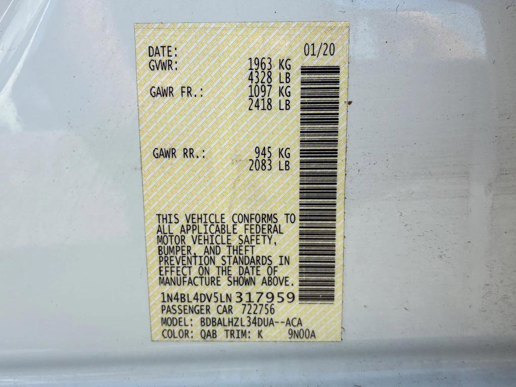 Used 2020 Nissan Altima 2.5 SV image 23