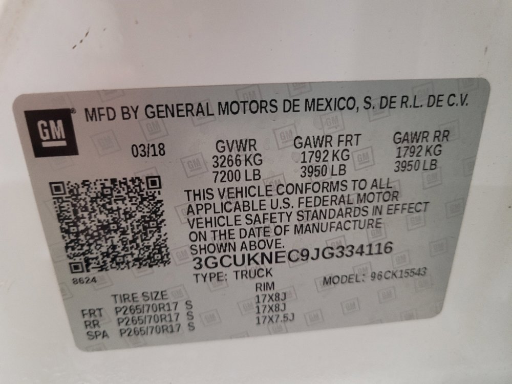 Used 2018 Chevrolet Silverado 1500 W/T w/ Trailering Package AWD/4WD image 33