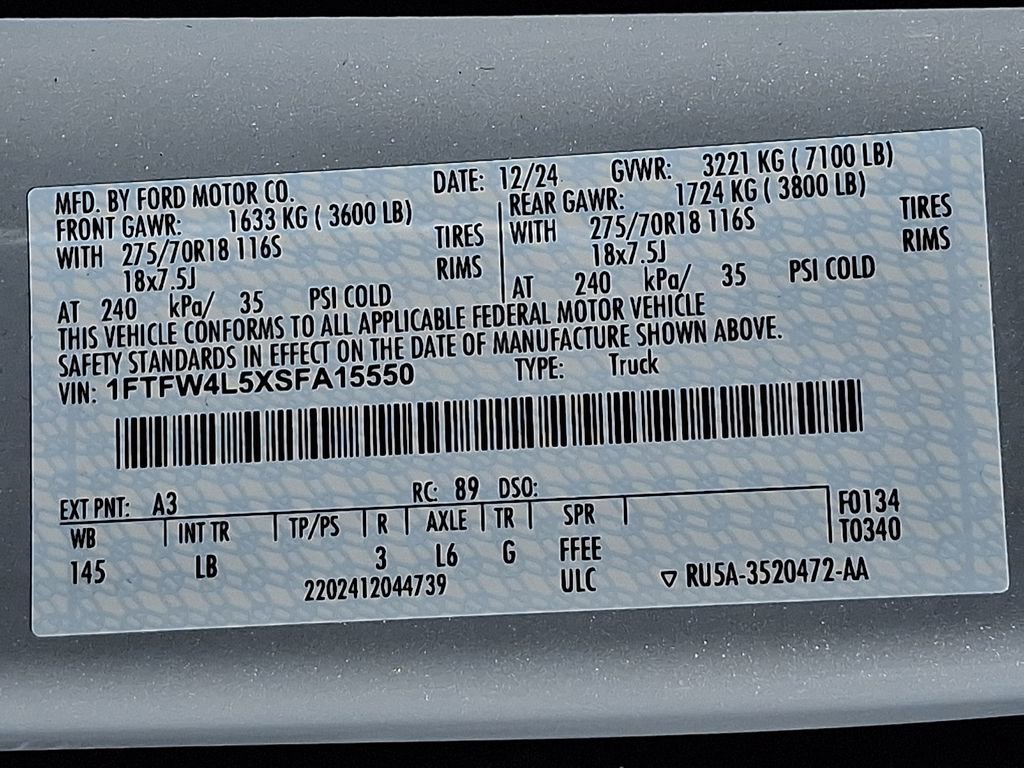 Used 2025 Ford F150 Tremor image 27