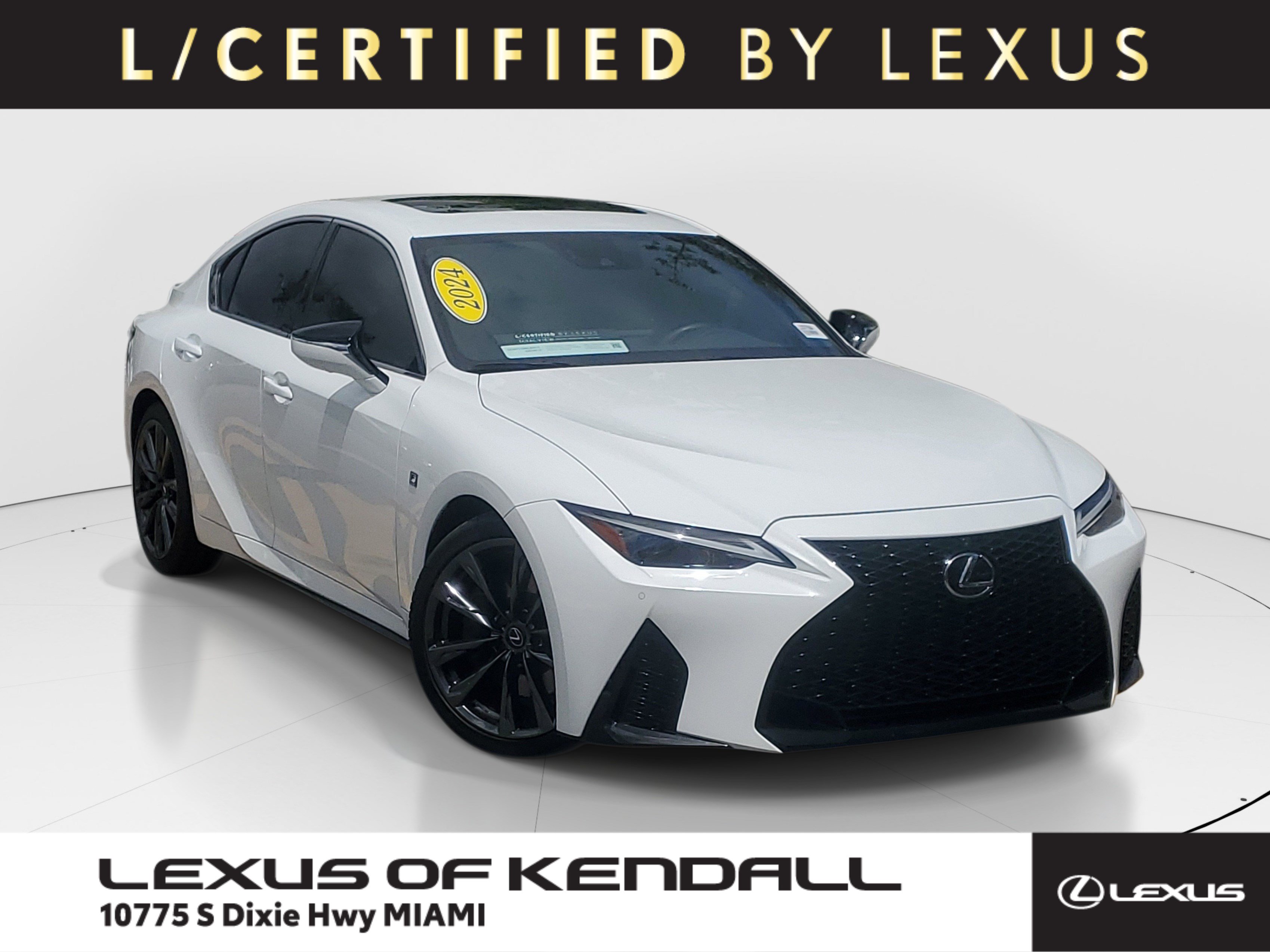 Certified 2024 Lexus IS 350 F Sport w/ Navigation Package RWD video 1