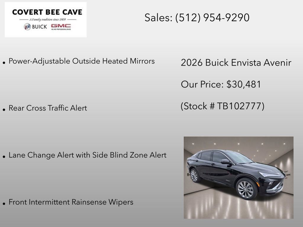 New 2026 Buick Envista Sport Touring FWD image 12