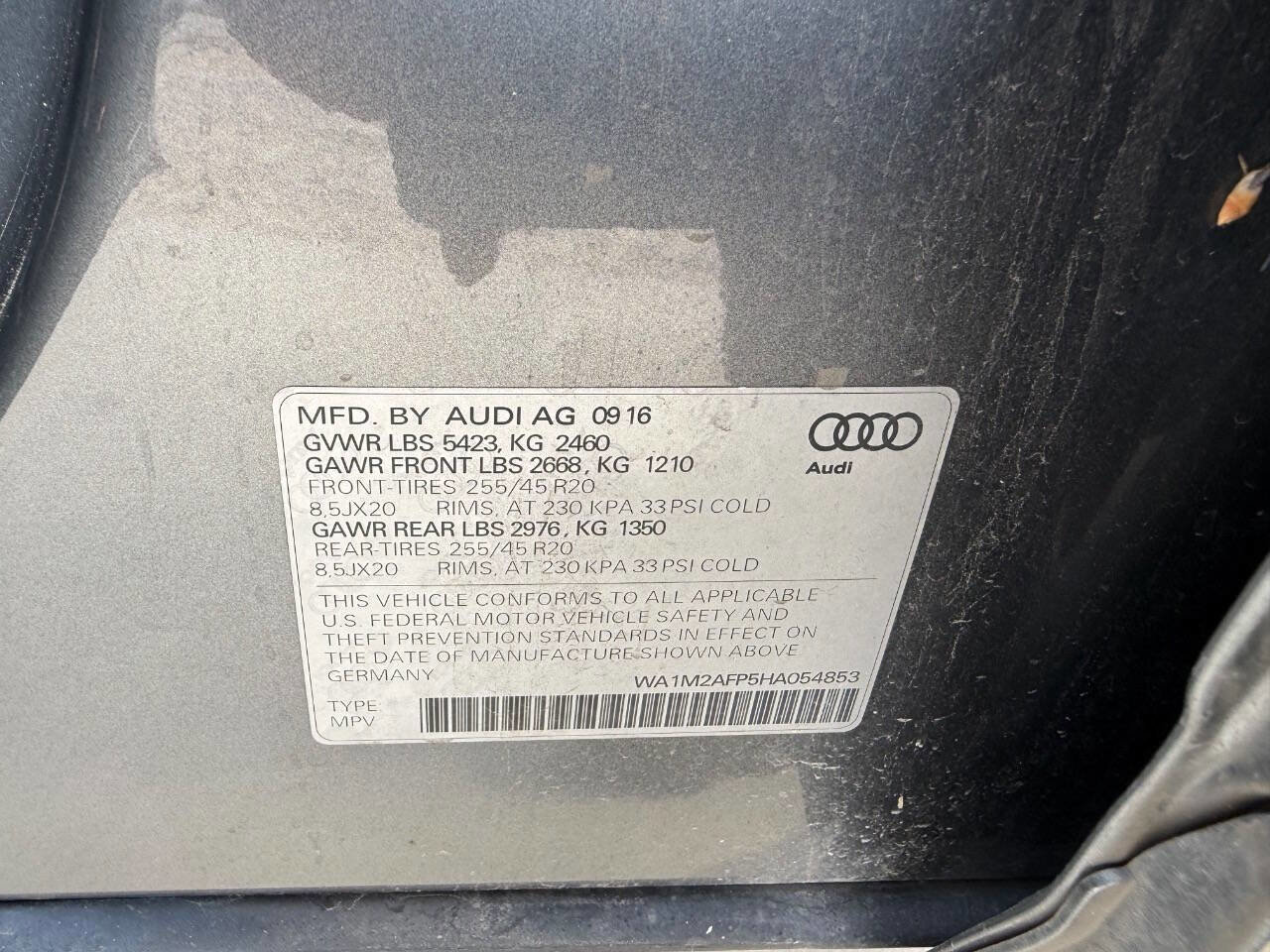 Used 2017 Audi Q5 2.0T Premium Plus w/ Technology Package image 33