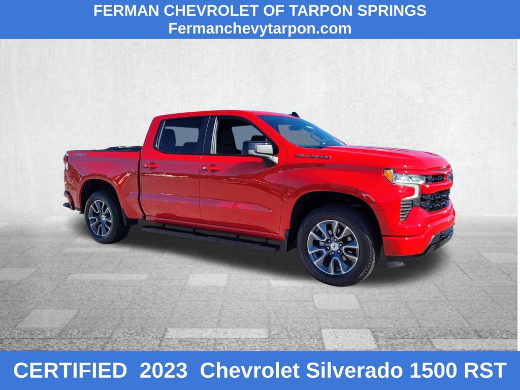 Certified 2023 Chevrolet Silverado 1500 RST image 1