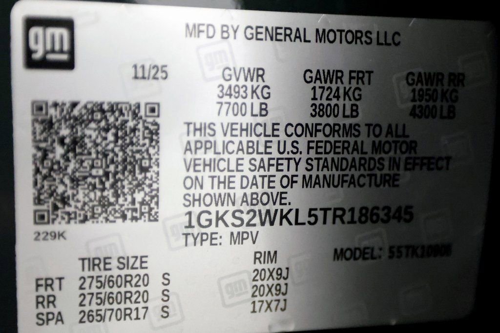 Used 2026 GMC Yukon XL AT4 Ultimate w/ LPO, Floor Liner Package image 59