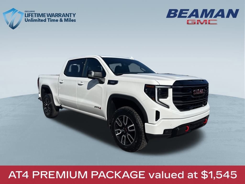 New 2025 GMC Sierra 1500 AT4 w/ AT4 Premium Package