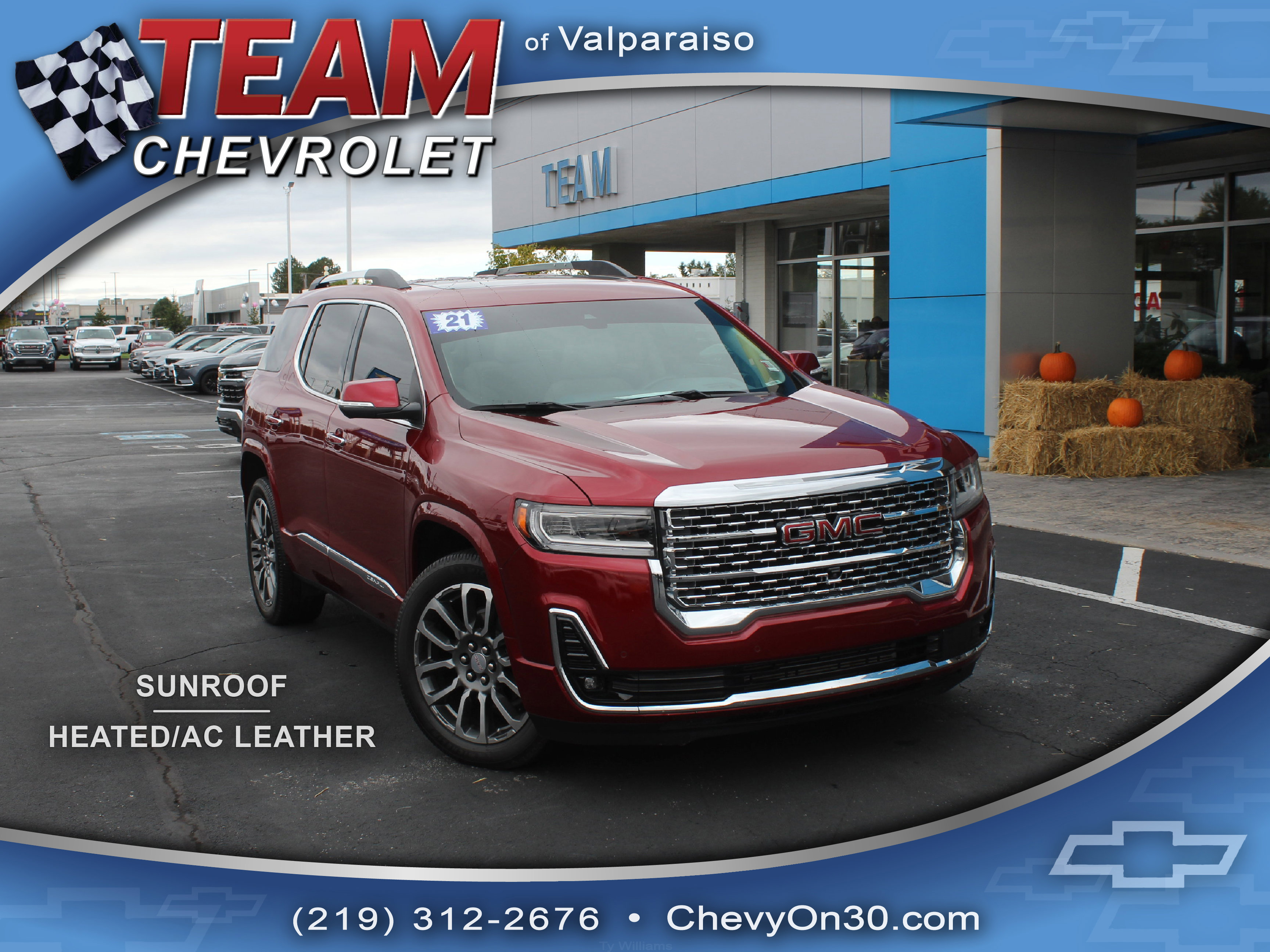 Used 2021 GMC Acadia Denali w/ Denali Ultimate Package