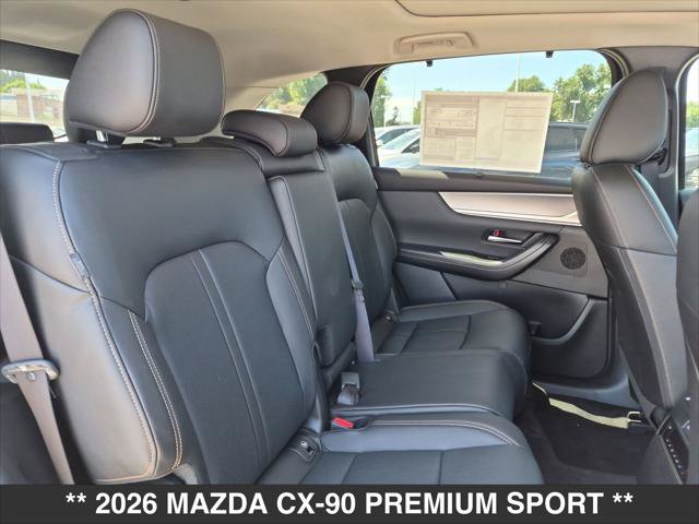 New 2026 MAZDA CX-90 3.3 Turbo w/ Premium Sport Pkg AWD/4WD image 13