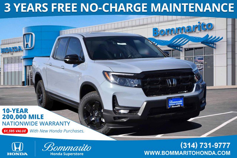 New 2026 Honda Ridgeline Black Edition