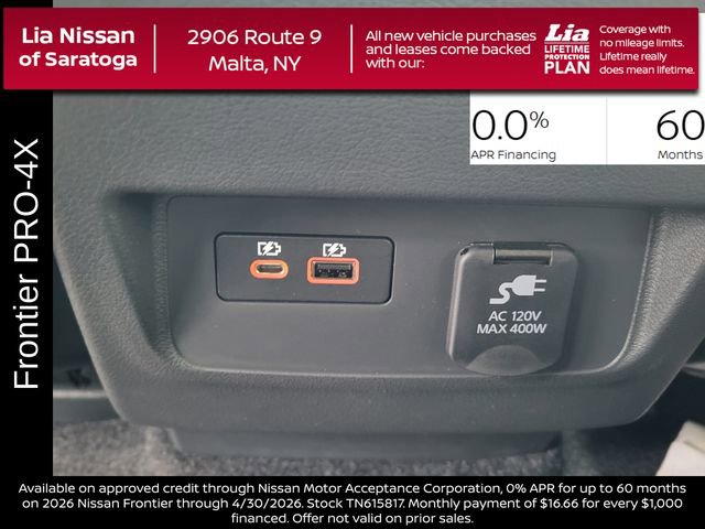 New 2026 Nissan Frontier PRO-4X w/ Pro Premium Package image 34
