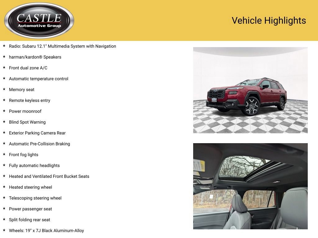 Certified 2026 Subaru Outback Touring XT AWD/4WD image 4