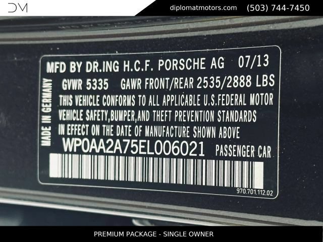 Used 2014 Porsche Panamera 4 AWD/4WD image 56