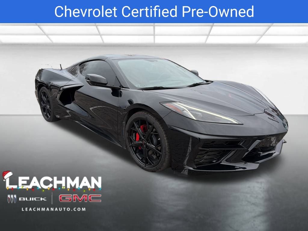 Certified 2022 Chevrolet Corvette Stingray Coupe w/ Engine Appearance Package