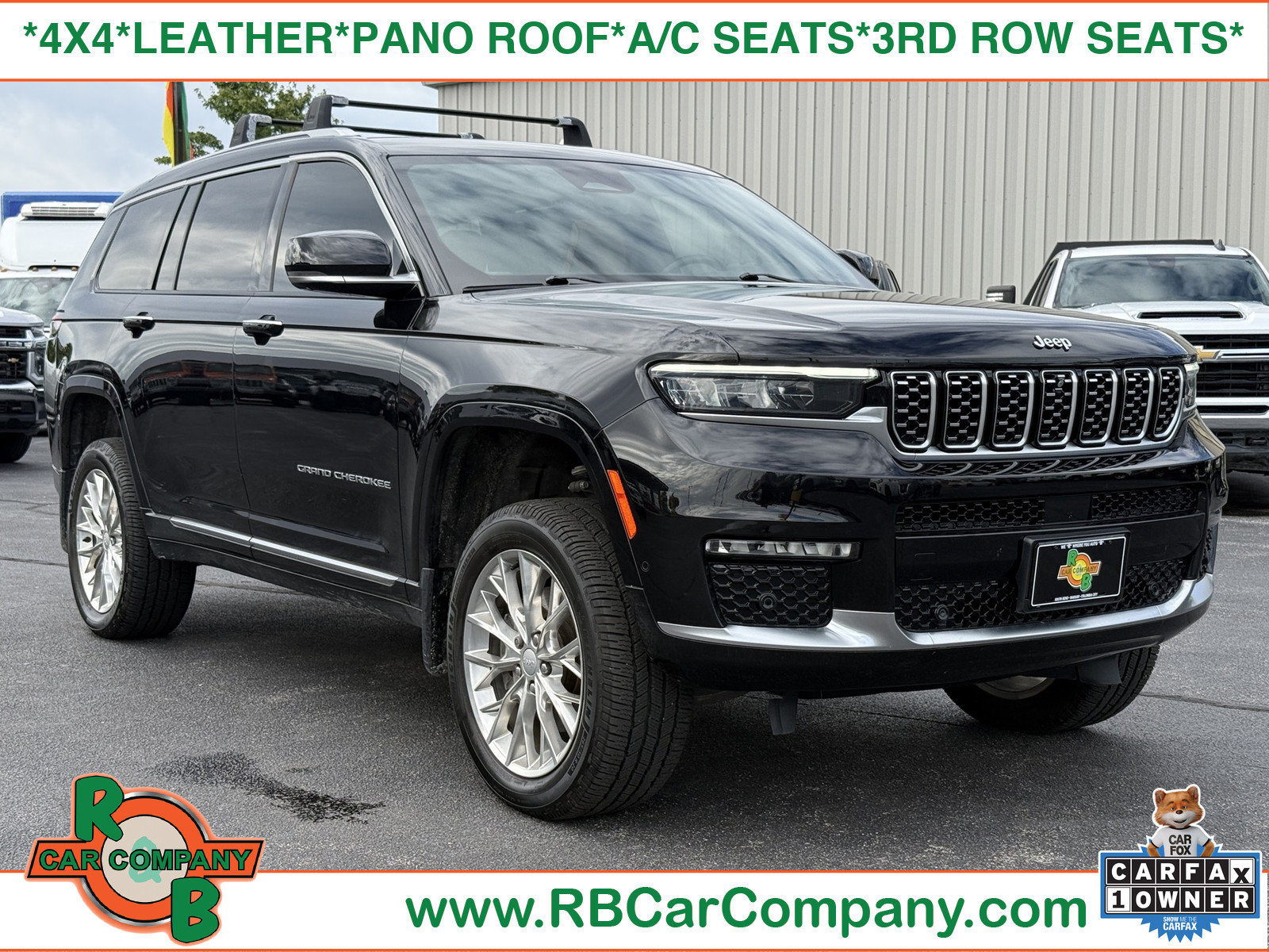 Used 2021 Jeep Grand Cherokee L Summit w/ Luxury Tech Group V