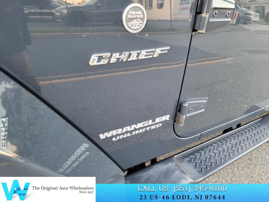 Used 2017 Jeep Wrangler Unlimited Sahara w/ Quick Order Package 24E Chief image 20