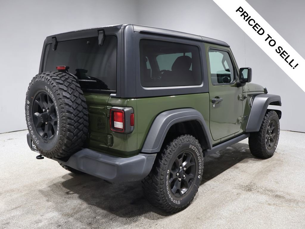 Used 2021 Jeep Wrangler Willys image 2