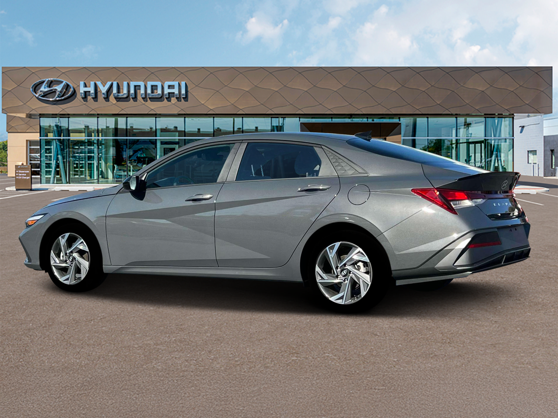New 2025 Hyundai Elantra Sport w/ Cargo Package FWD image 4