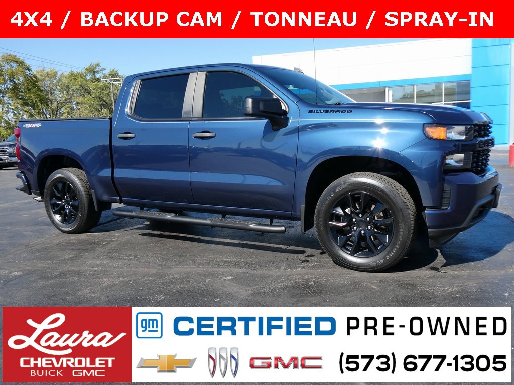 Certified 2022 Chevrolet Silverado 1500 Custom w/ Safety Confidence Package