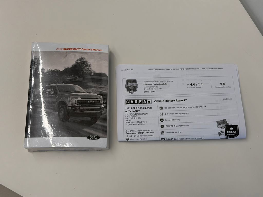 Used 2022 Ford F250 Lariat w/ Black Appearance Package image 47