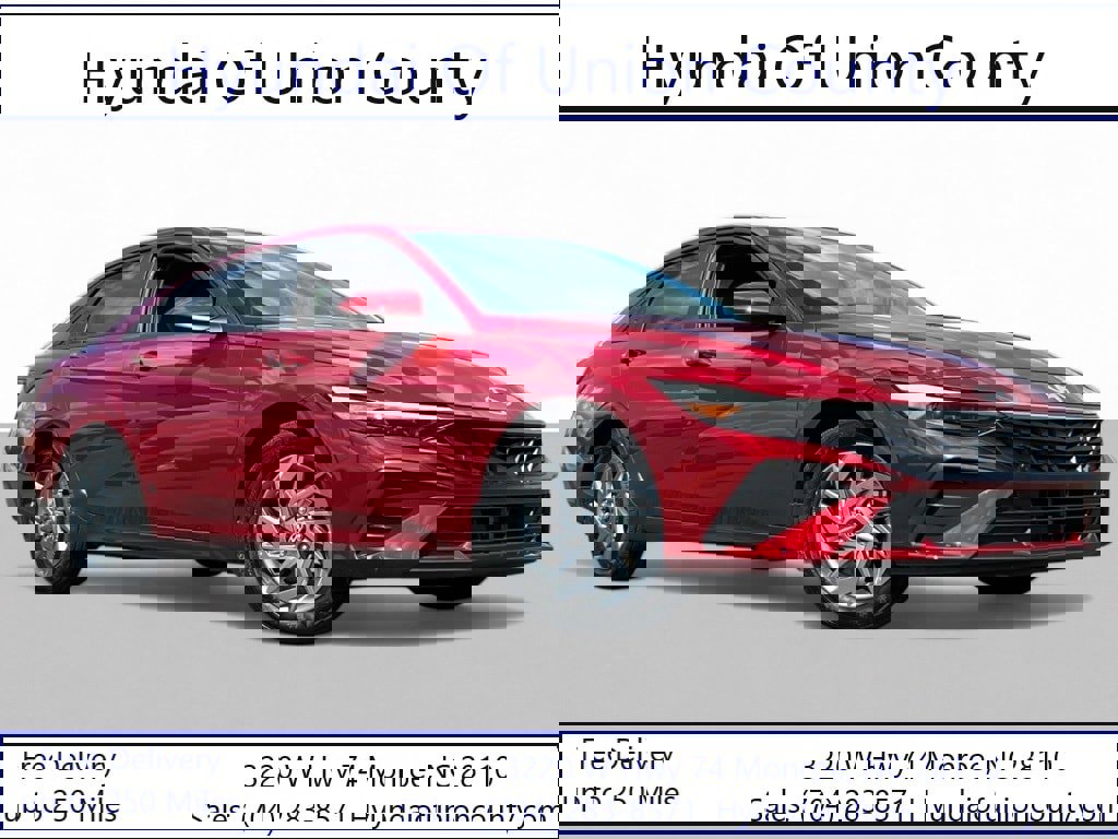 Certified 2024 Hyundai Elantra Blue