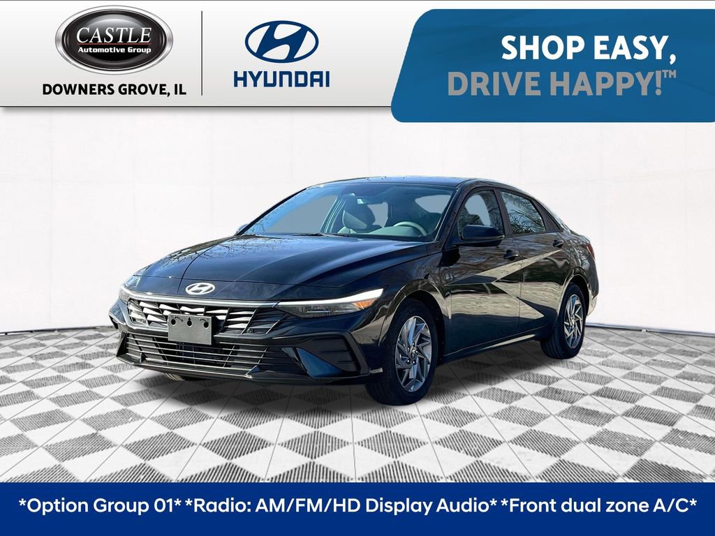 New 2025 Hyundai Elantra Blue image 1