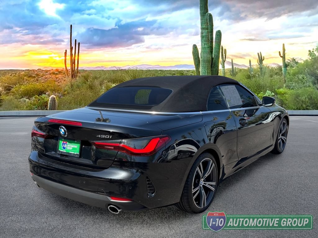 Used 2021 BMW 430i Convertible w/ Premium Package RWD image 9