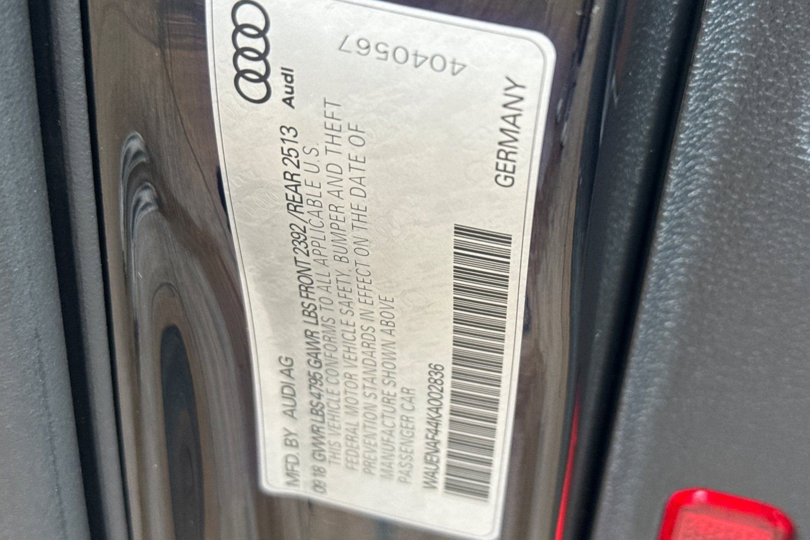 Used 2019 Audi A4 2.0T Premium Plus w/ Premium Plus Package image 25