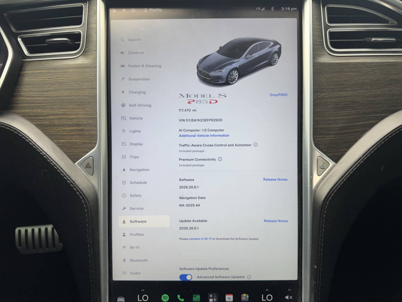 Used 2014 Tesla Model S P85D AWD/4WD image 26