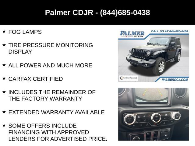 Certified 2023 Jeep Wrangler Sport S image 24