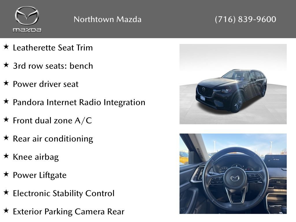 Certified 2025 MAZDA CX-90 3.3 Turbo w/ Select Package image 10