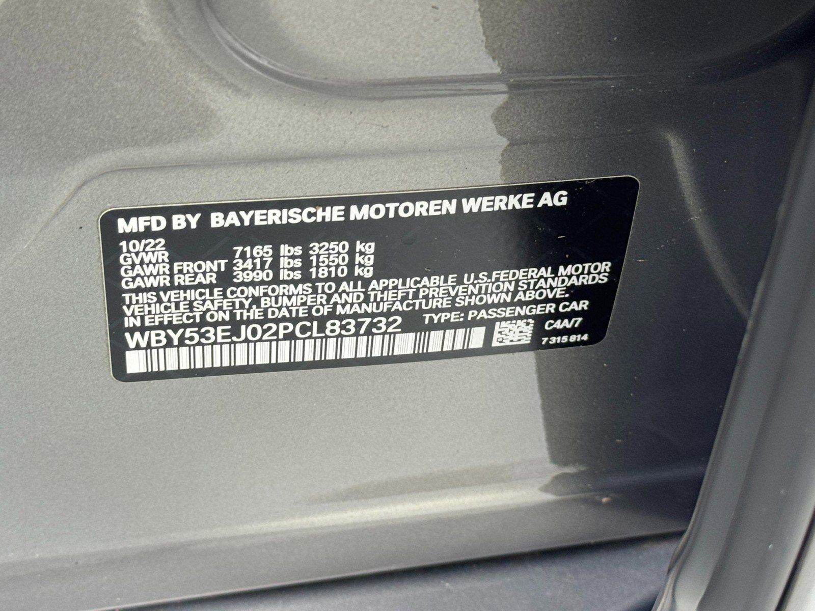 Used 2023 BMW i7 xDrive60 image 58