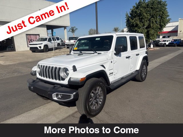 Used 2024 Jeep Wrangler Unlimited Sahara w/ Technology Group