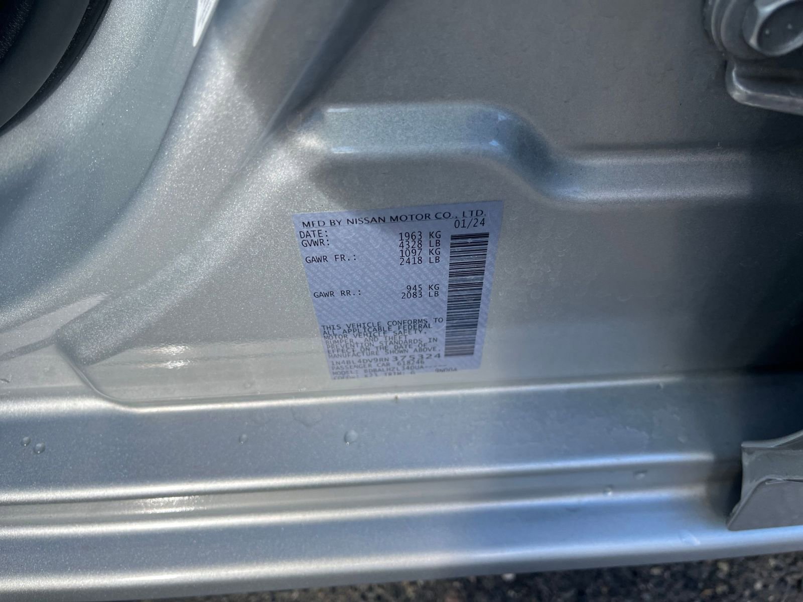 Used 2024 Nissan Altima 2.5 SV image 29