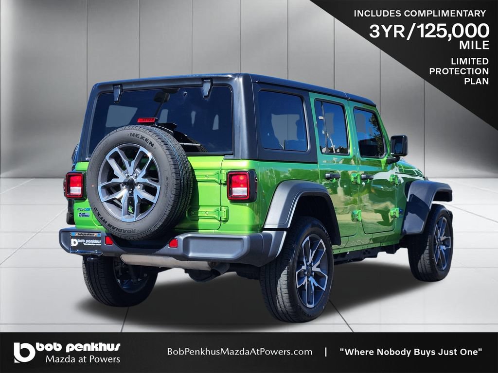 Used 2025 Jeep Wrangler Unlimited Sport S 4xe w/ Convenience Group AWD/4WD image 25