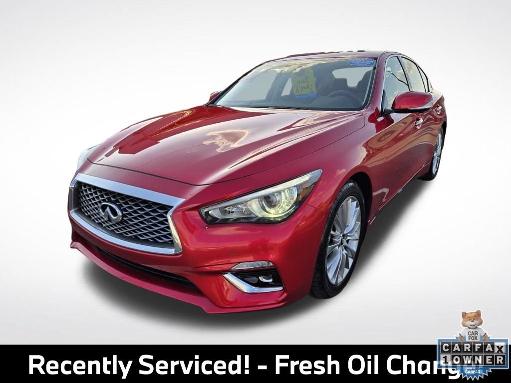 Used 2023 INFINITI Q50 Luxe w/ Cargo Package RWD image 6