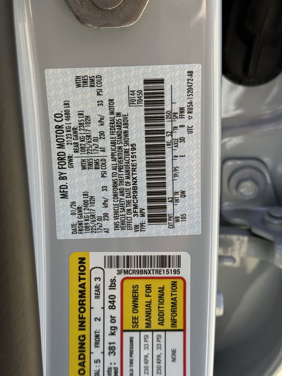 New 2026 Ford Bronco Sport Big Bend w/ Convenience Package image 52