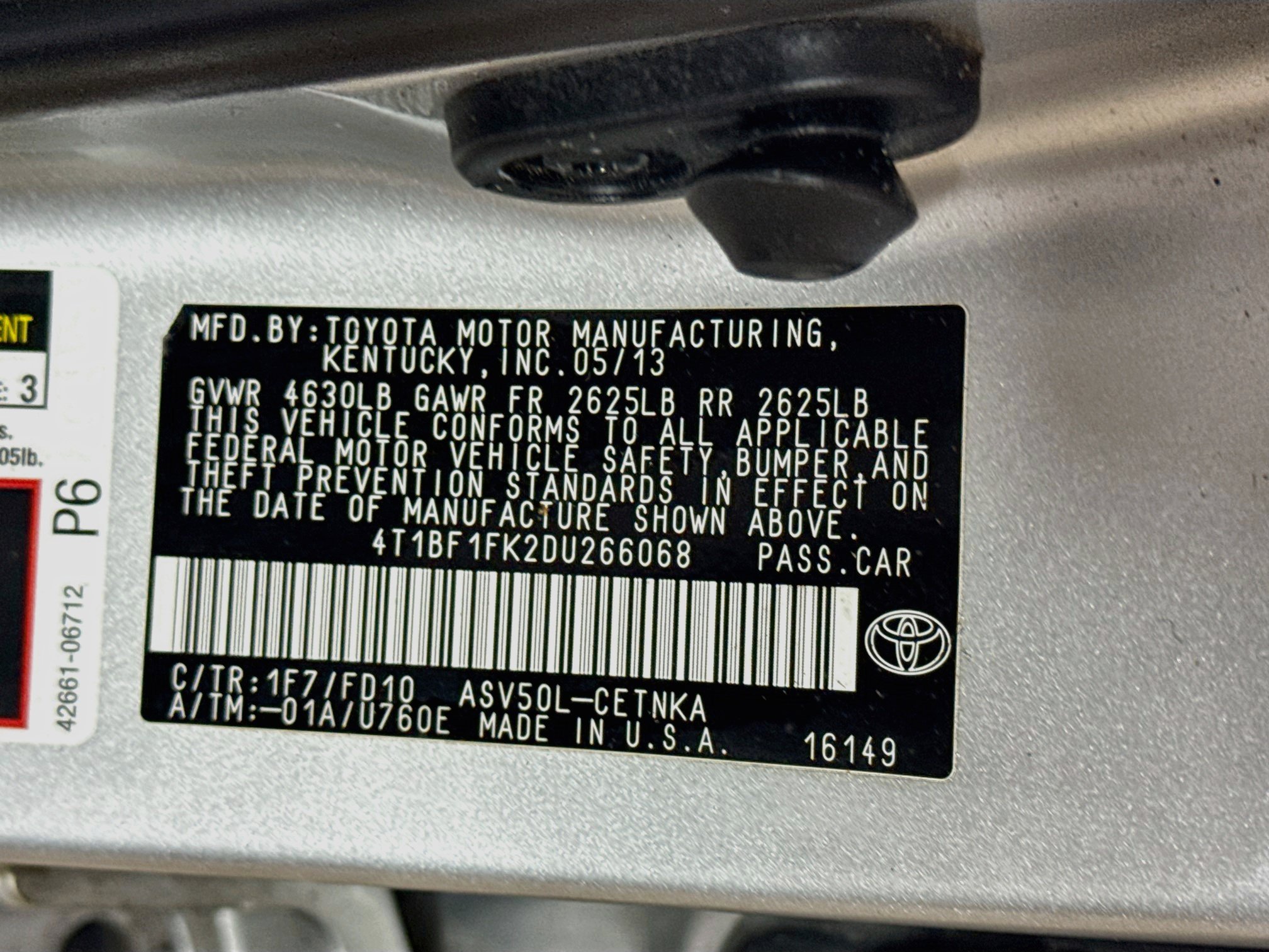 Used 2013 Toyota Camry LE FWD image 28
