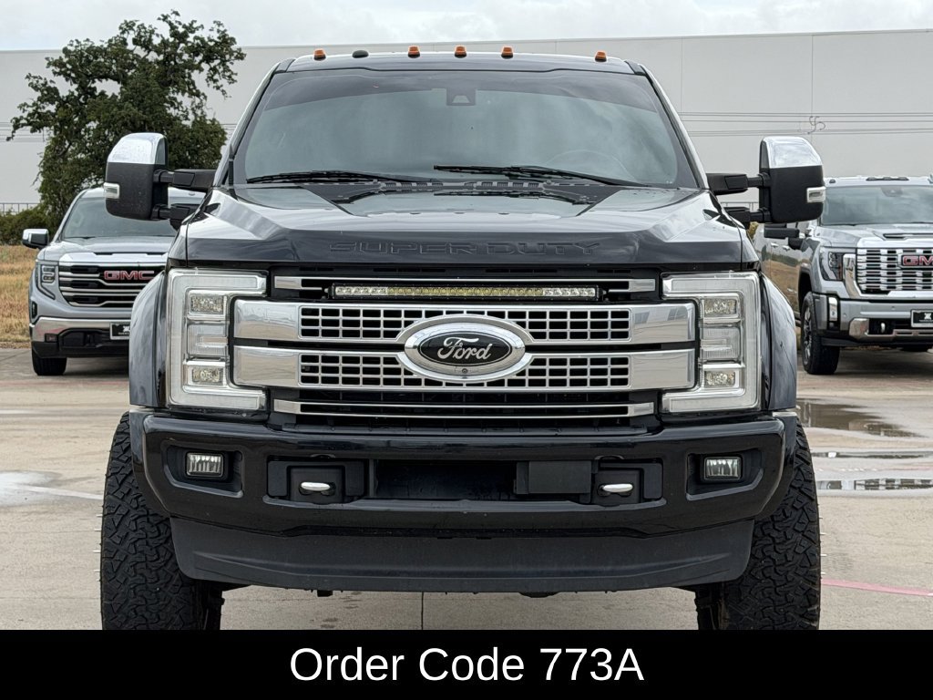 Used 2018 Ford F450 Platinum w/ Platinum Ultimate Package AWD/4WD image 3