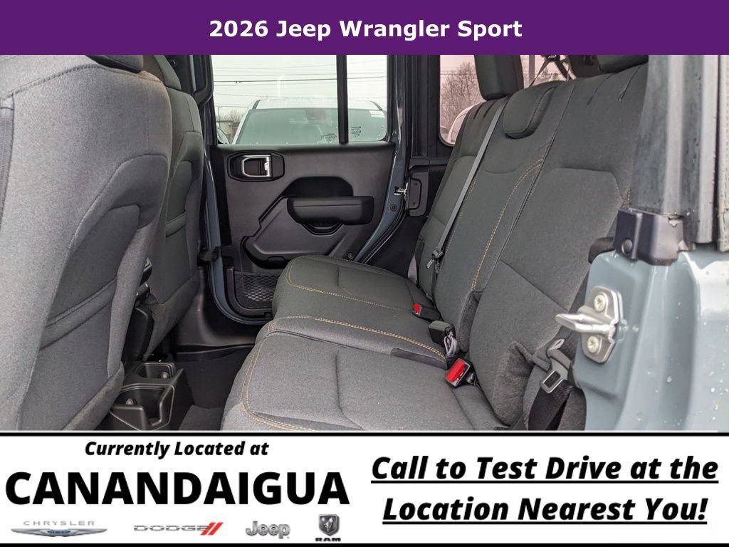 New 2026 Jeep Wrangler Unlimited Sport AWD/4WD image 15