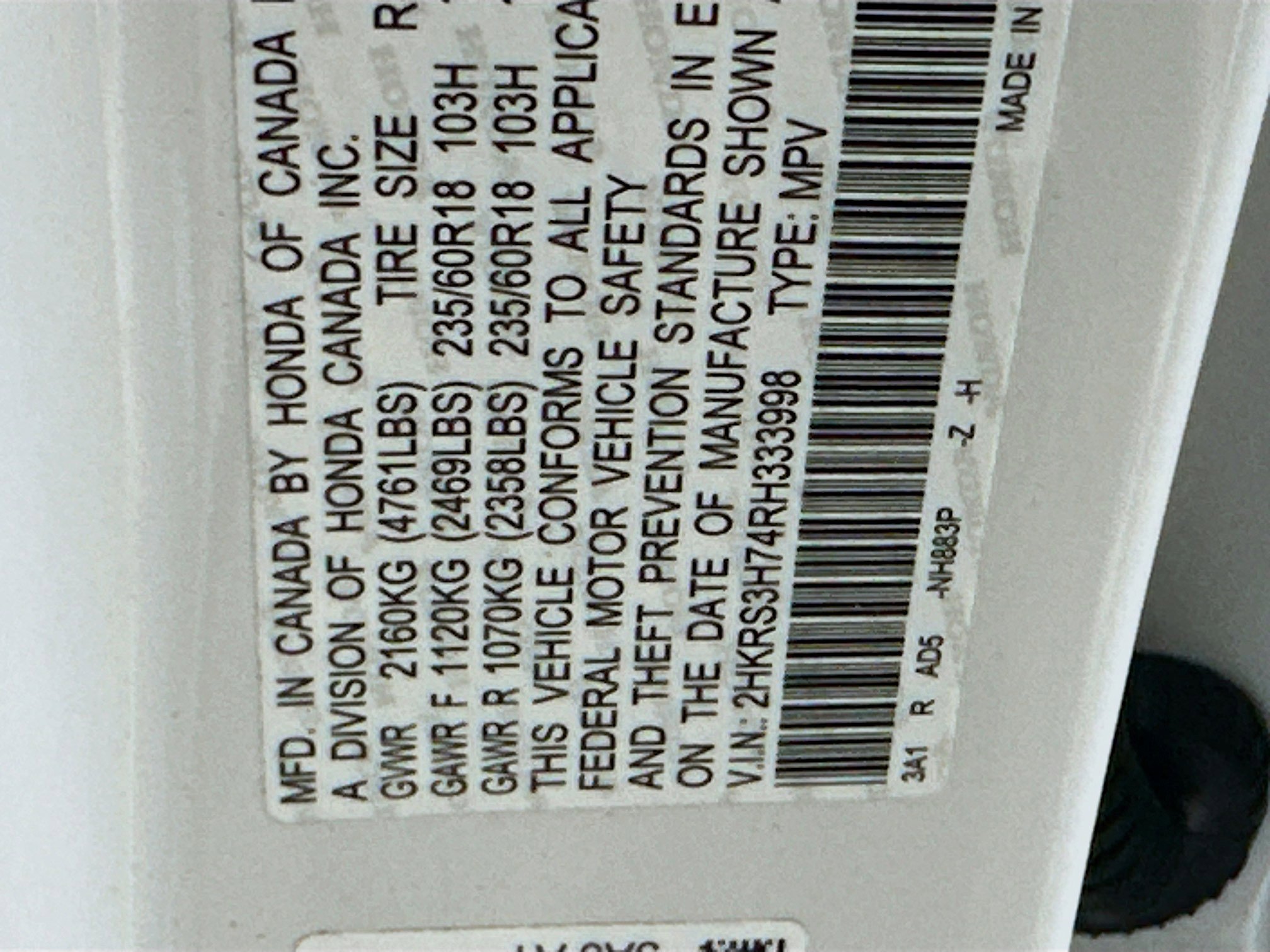 Used 2024 Honda CR-V EX-L image 12