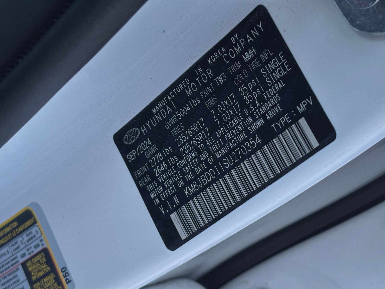 Used 2025 Hyundai Tucson Blue image 29