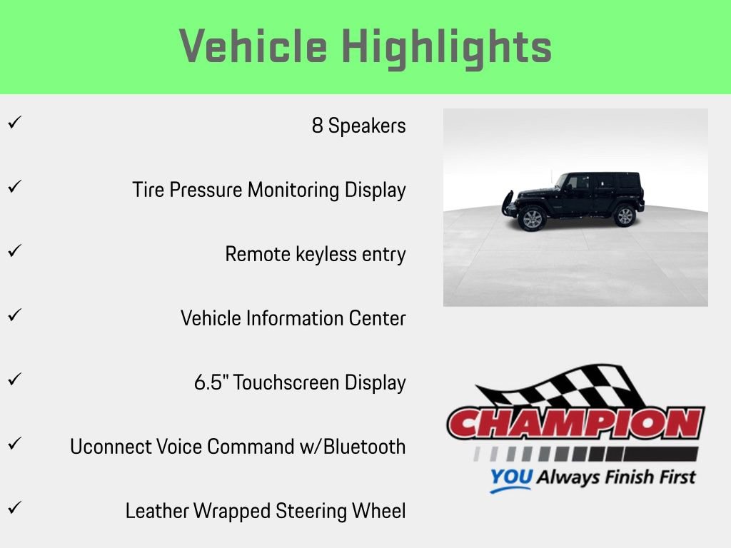 Used 2016 Jeep Wrangler Unlimited Rubicon w/ Connectivity Group image 12