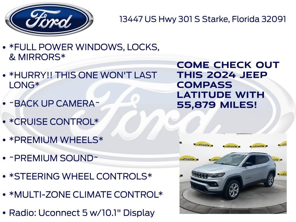 Used 2024 Jeep Compass Latitude AWD/4WD image 10