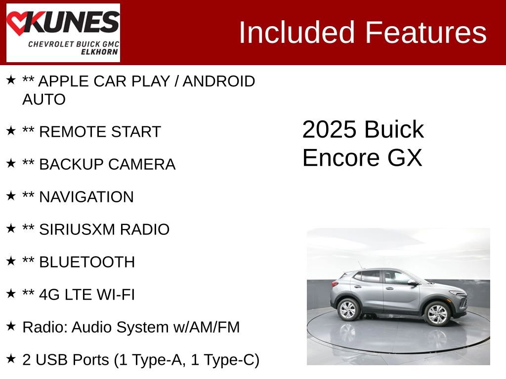 Used 2025 Buick Encore GX Preferred image 2